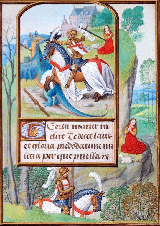 Happy St George's Day - Medieval manuscripts blog