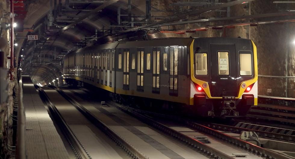 Línea 2 del Metro: mira el viaje del primer metro subterráneo de Lima | MTC  | ATU | LIMA | EL COMERCIO PERÚ