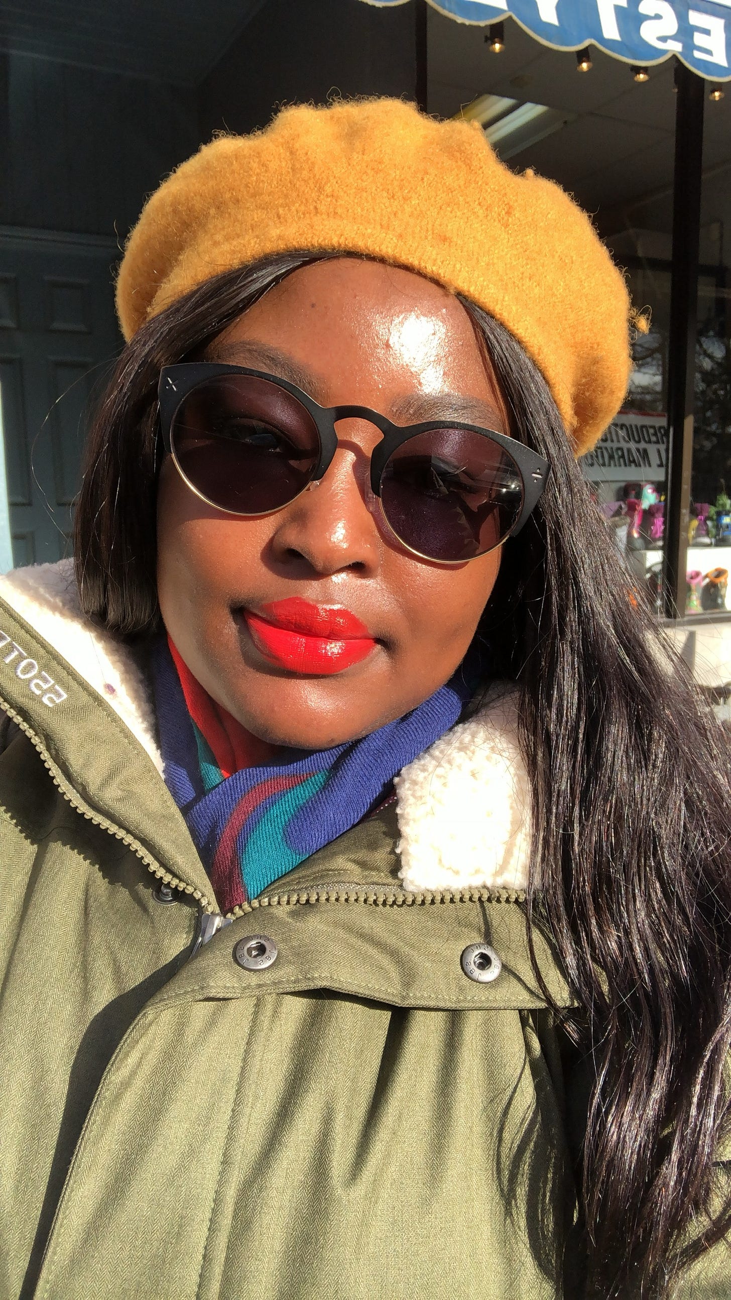 Bespoke Raspberry-Orange matte lipstick Bespoke Raspberry-Orange matte lipstick