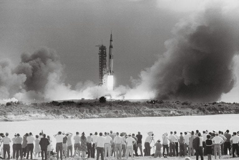 Watch The Apollo 11 Launch in Super Slow Motion, July 16, 1969 - Flashbak