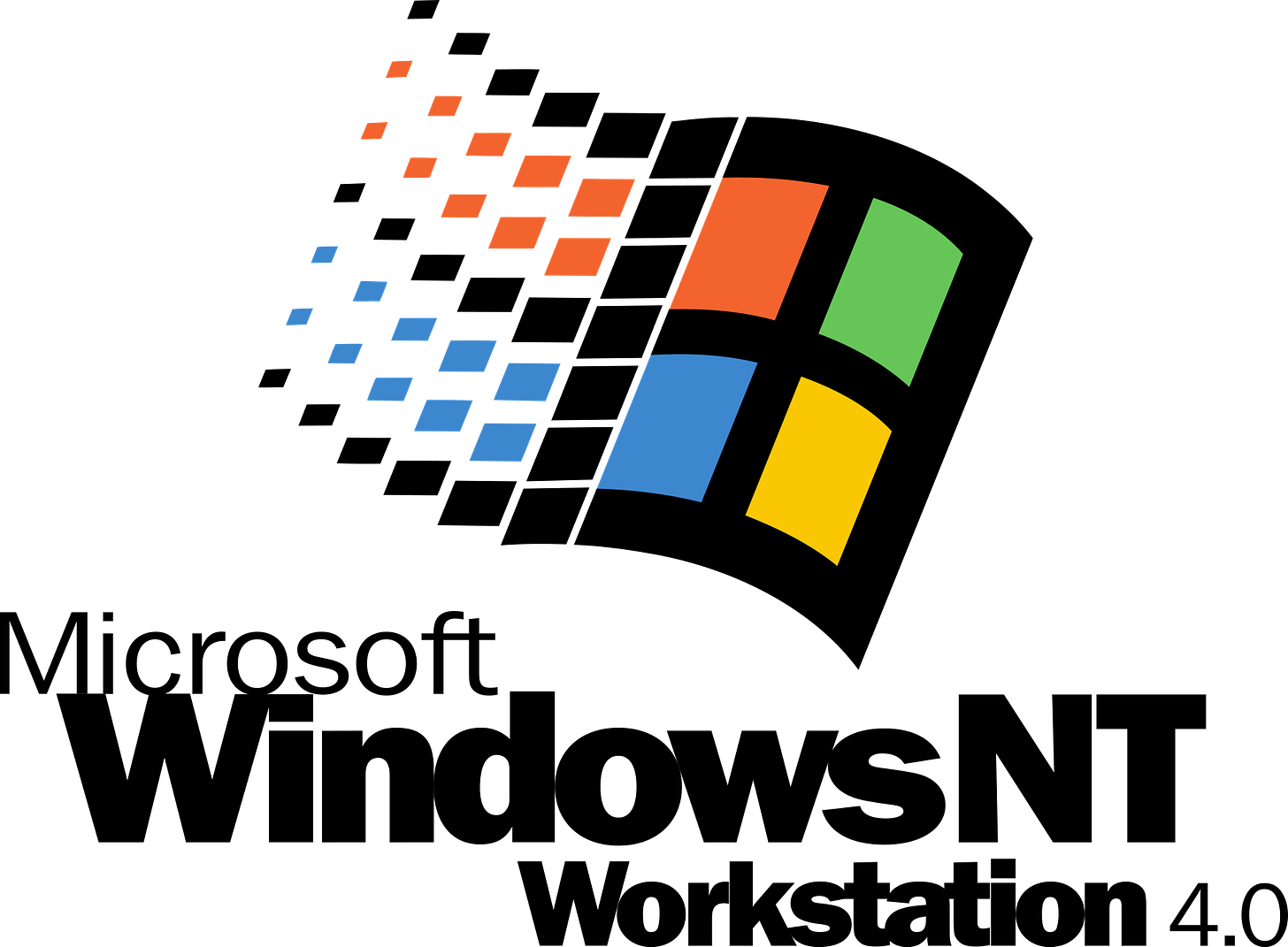 Logo of Windows NT 4.0 Workstation