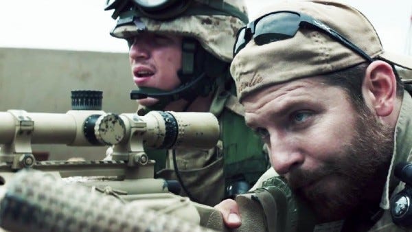 clint eastwoods american sniper just misses mark for super bowl weekend 2015