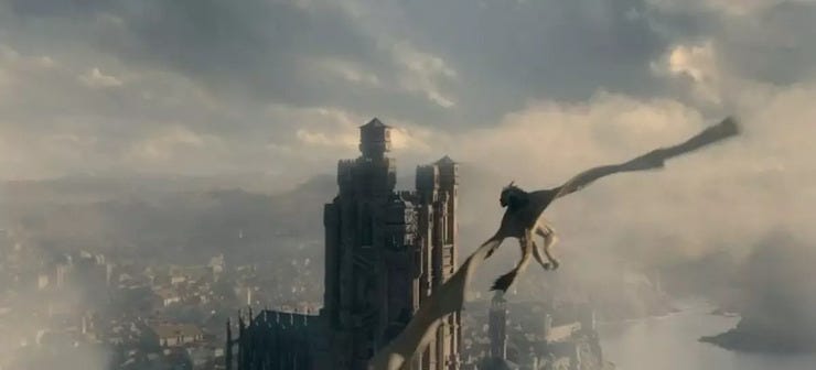 This shot welcomes you to a very different Westeros