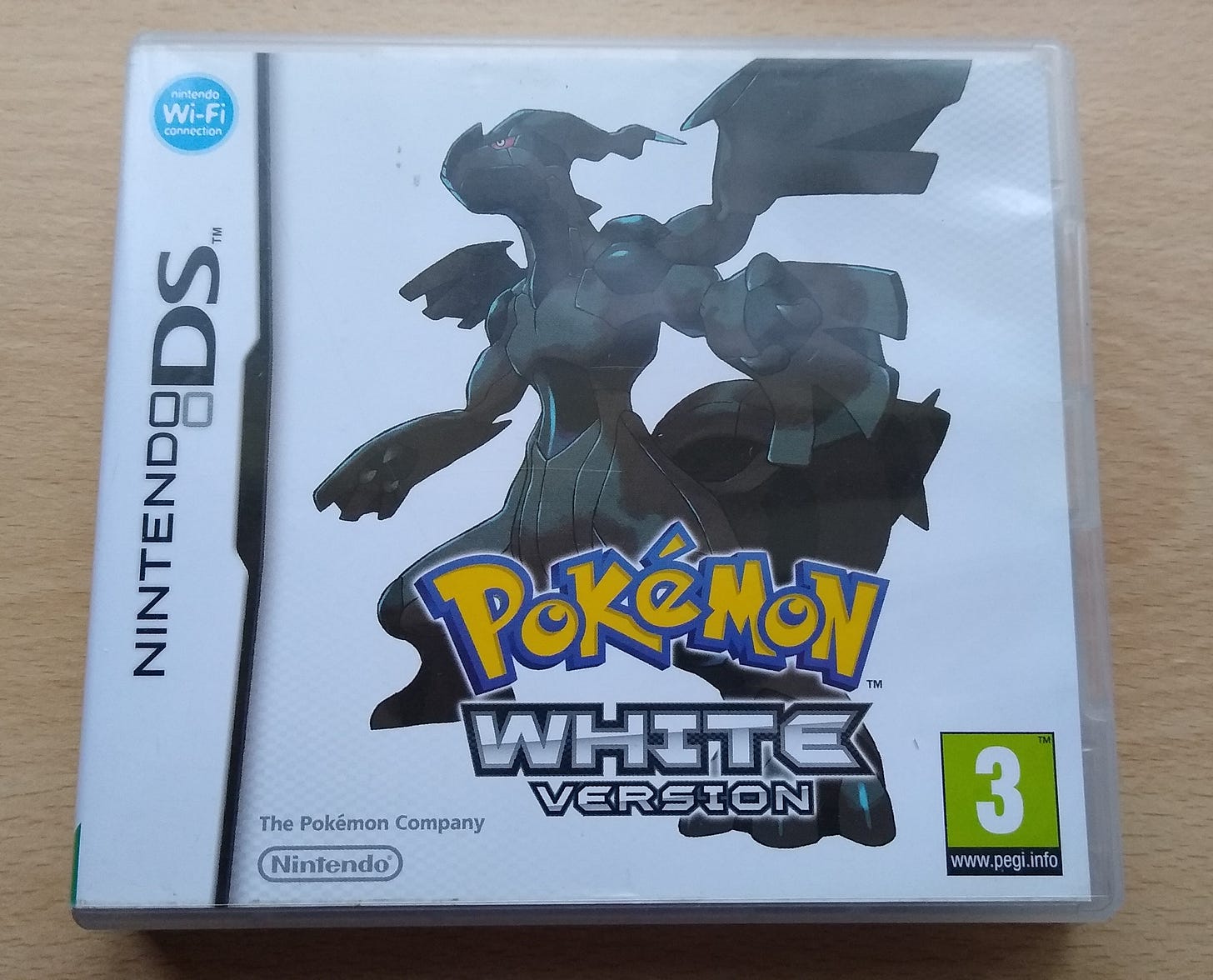 My copy of Pokémon White (acquired in 2022)