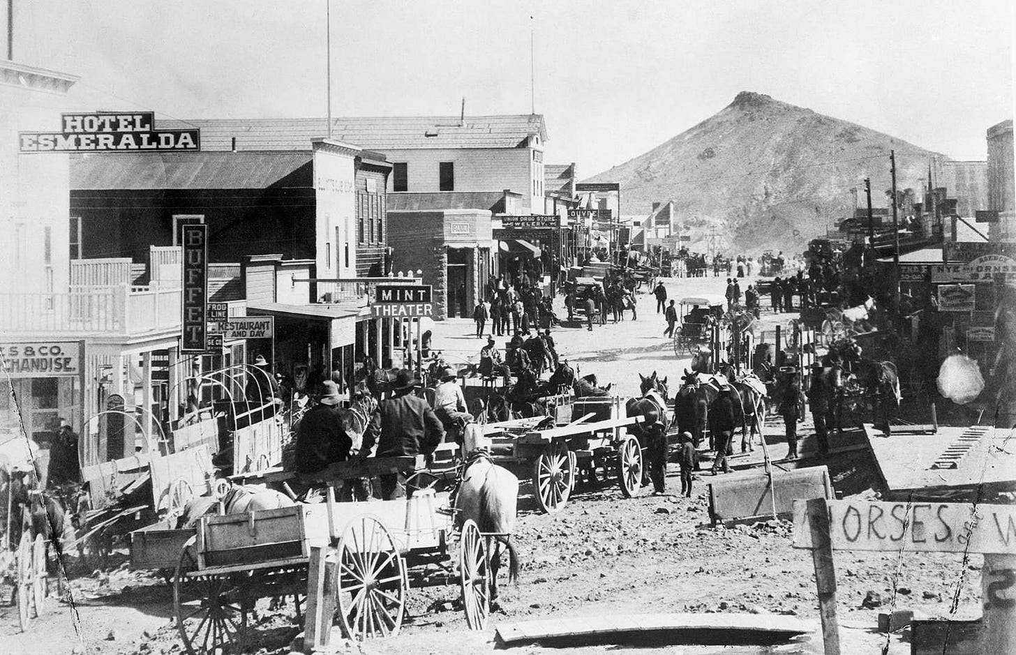 1902: view of Goldfield, Nevada