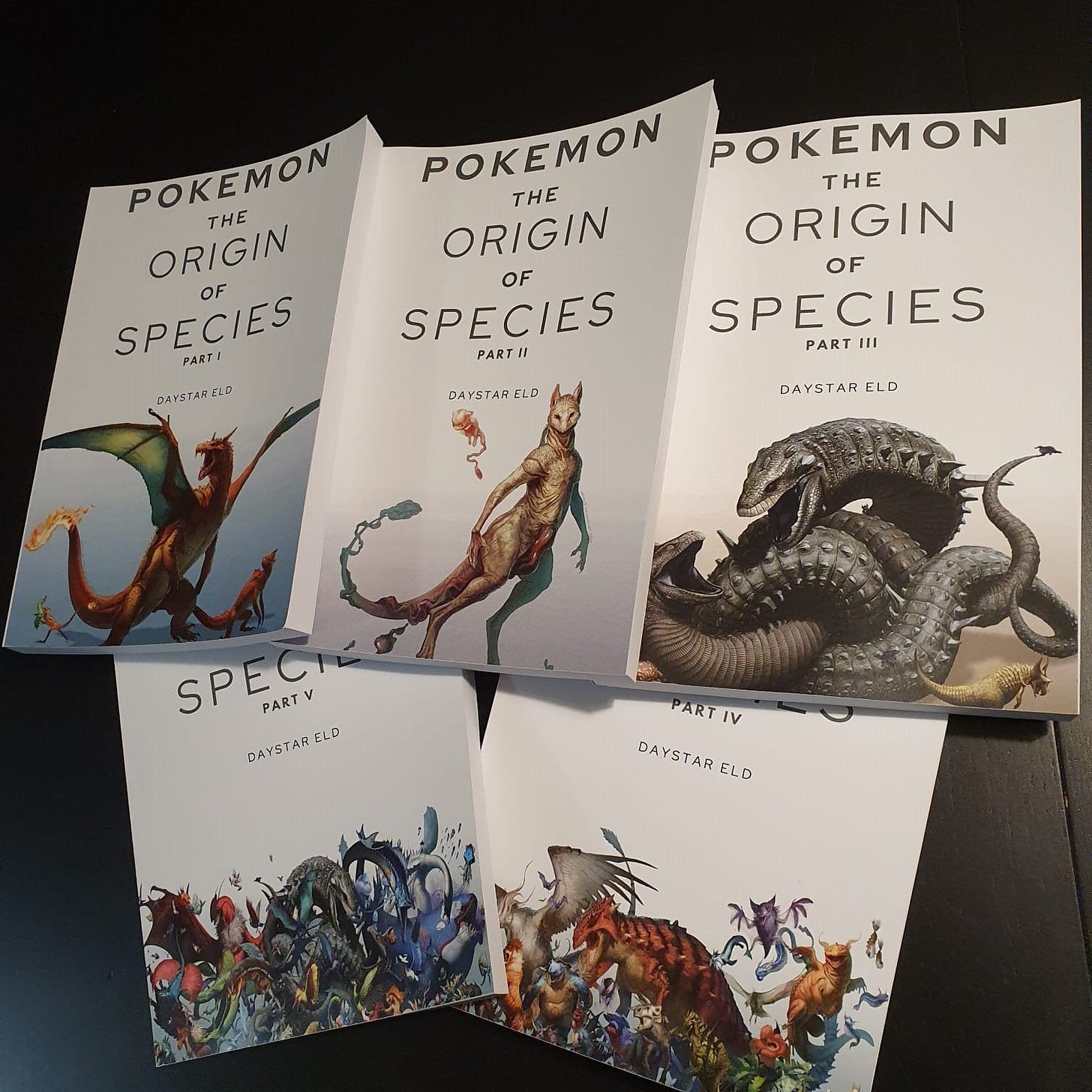 Printed version of Pokemon: Origin of Species : r/rational
