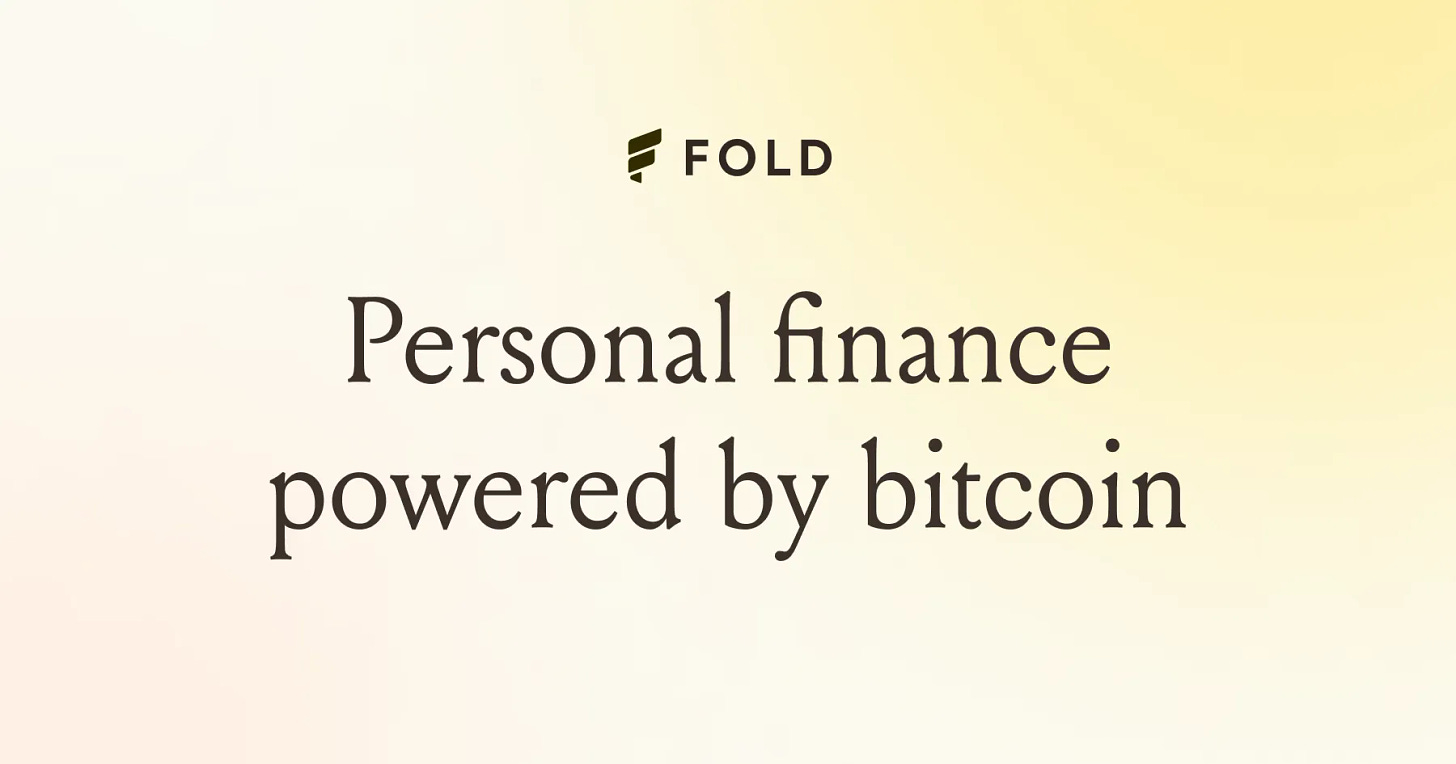 Fold | Personal finance powered by bitcoin