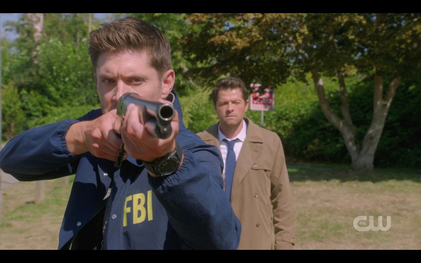 Dean Winchester rifle shot on Ketch Jack the Ripper 1502