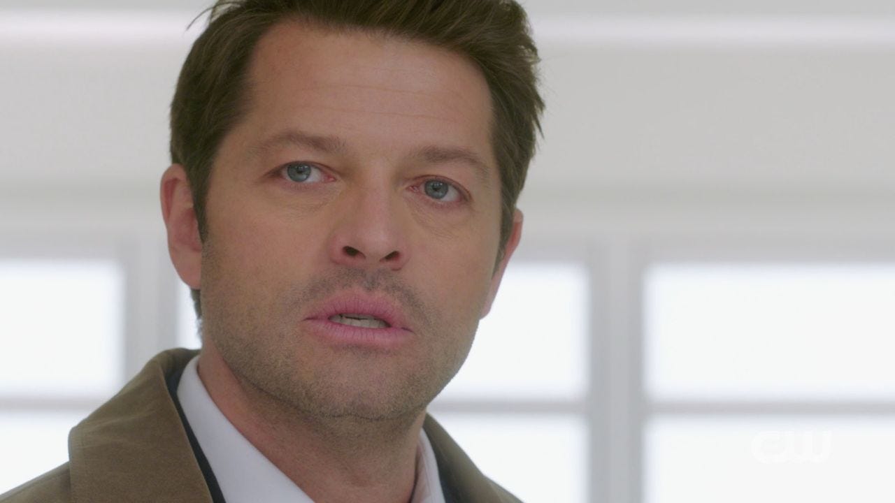 Castiel in heaven to to find Naomi and save Jack SPN 14.19