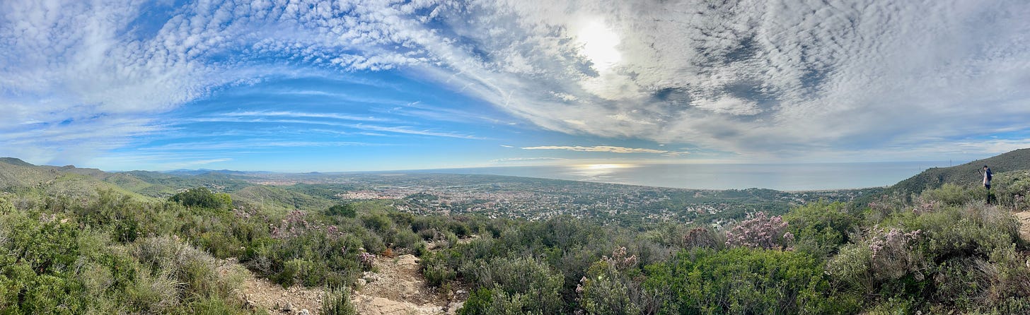 Hiking Trail from Casteldefels to Garraf