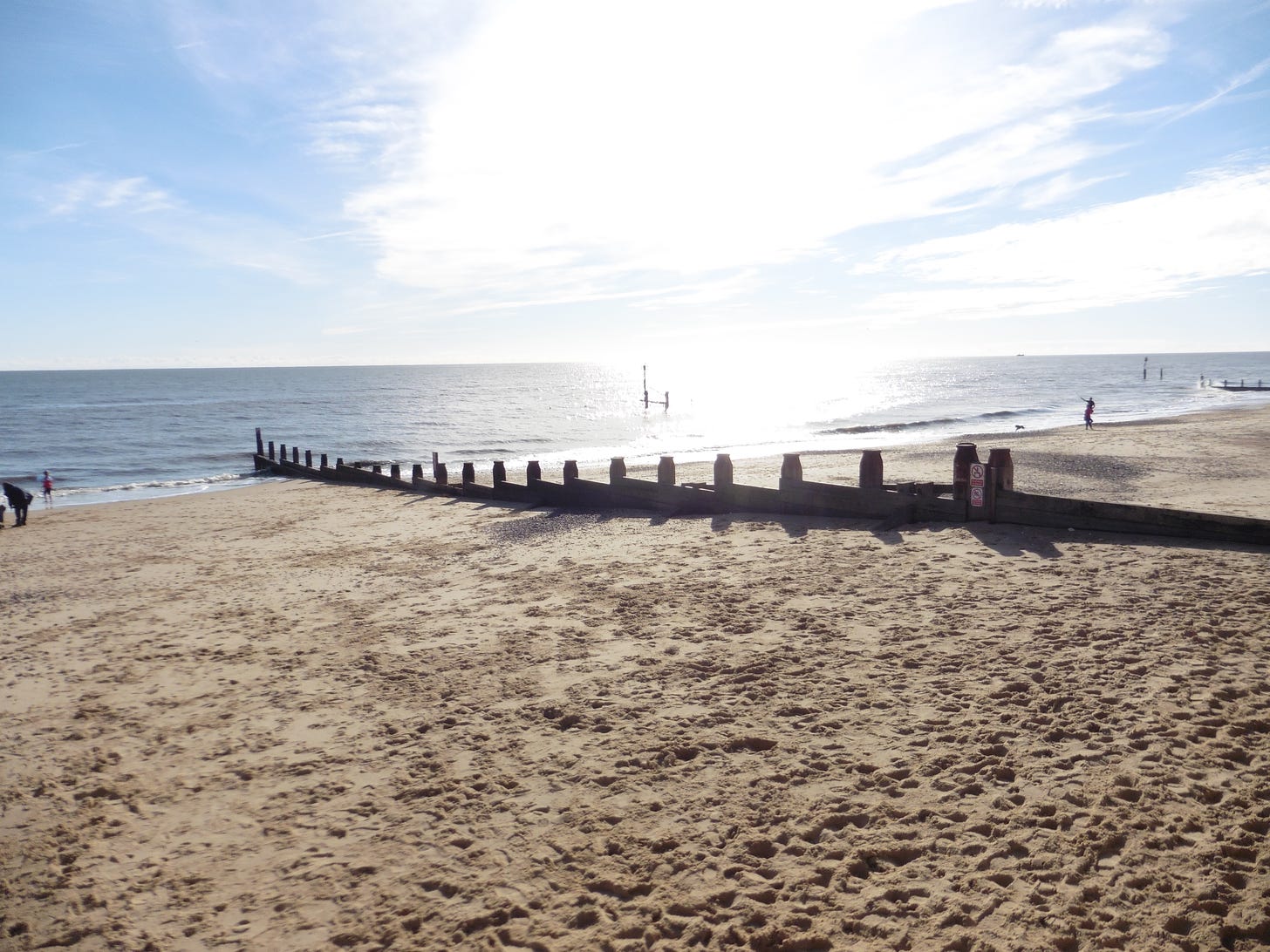 Southwold Beach — photo by Terry Freedman