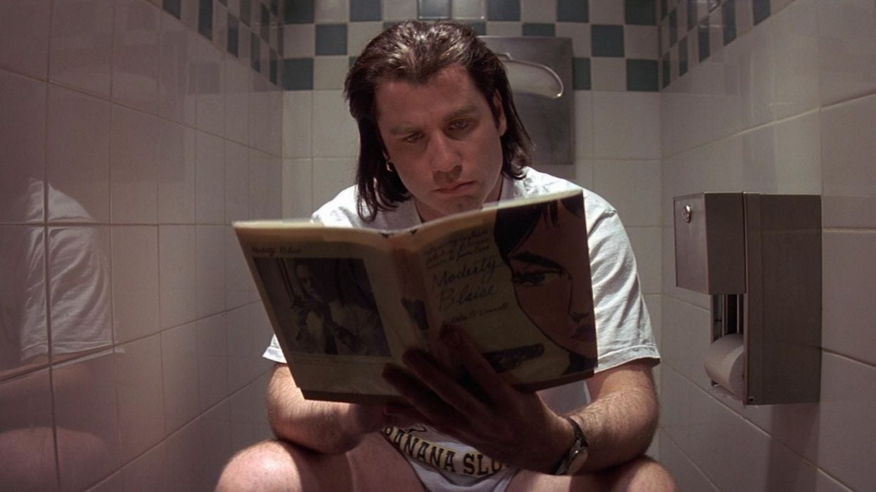Why the Bathroom is the Most Dangerous Place in Quentin Tarantino's 'Pulp  Fiction'