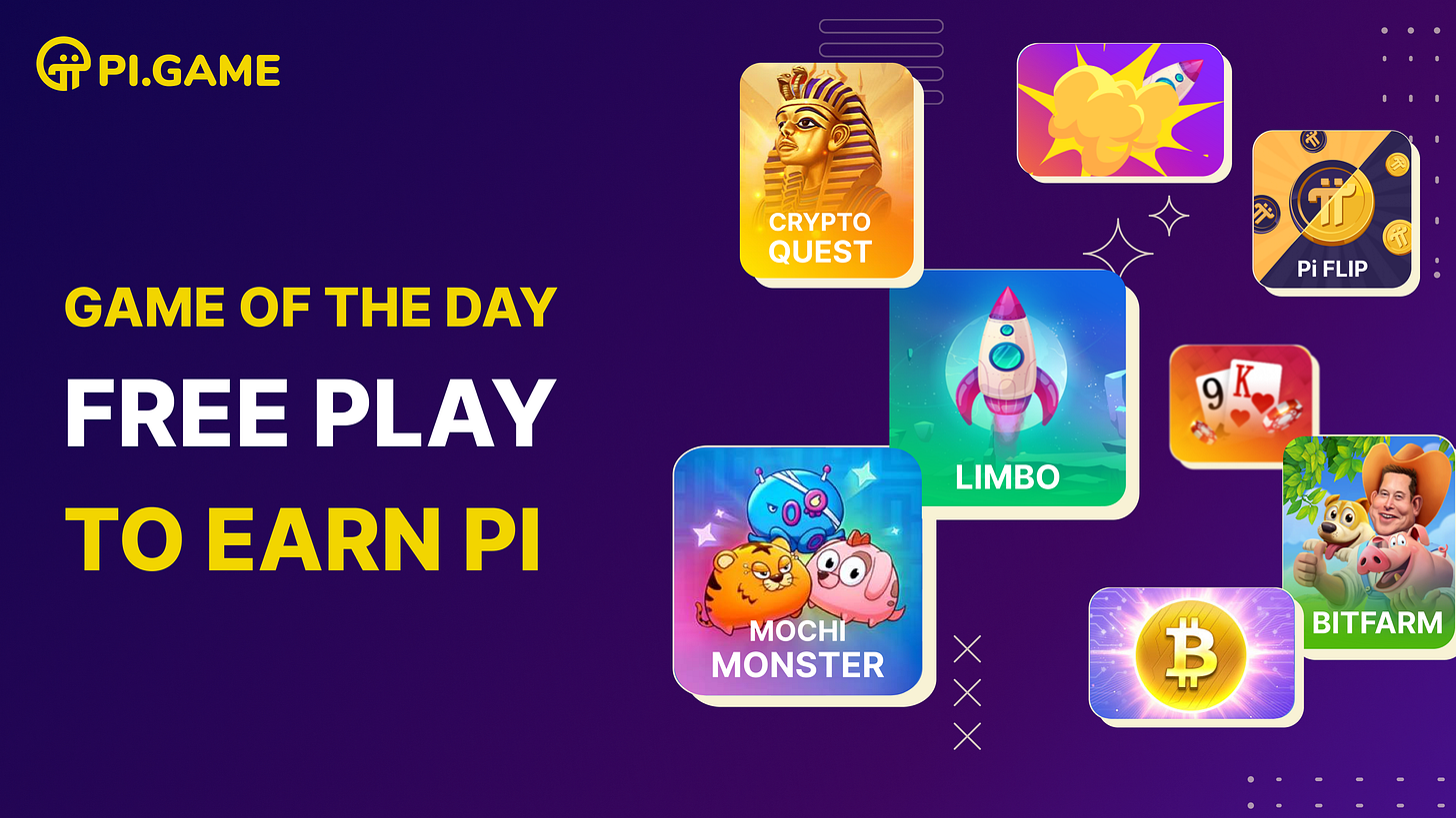 PLAY FOR FREE AND EARN PI DAILY! - Pi.game Blog