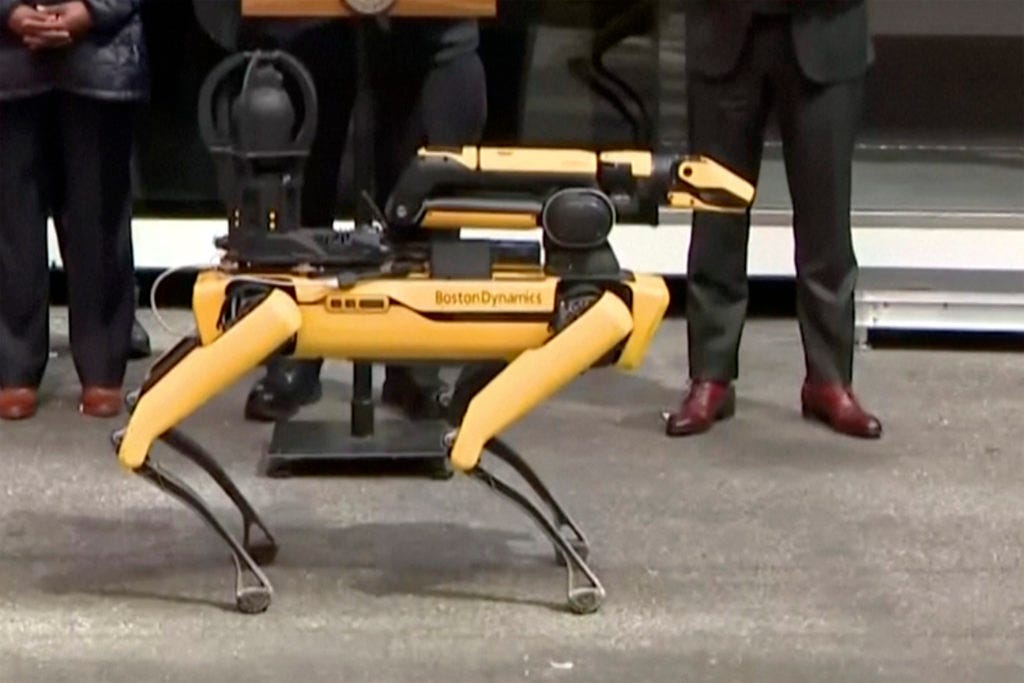 Robotic police dog 'Digidog' rejoins NYPD | PBS NewsHour