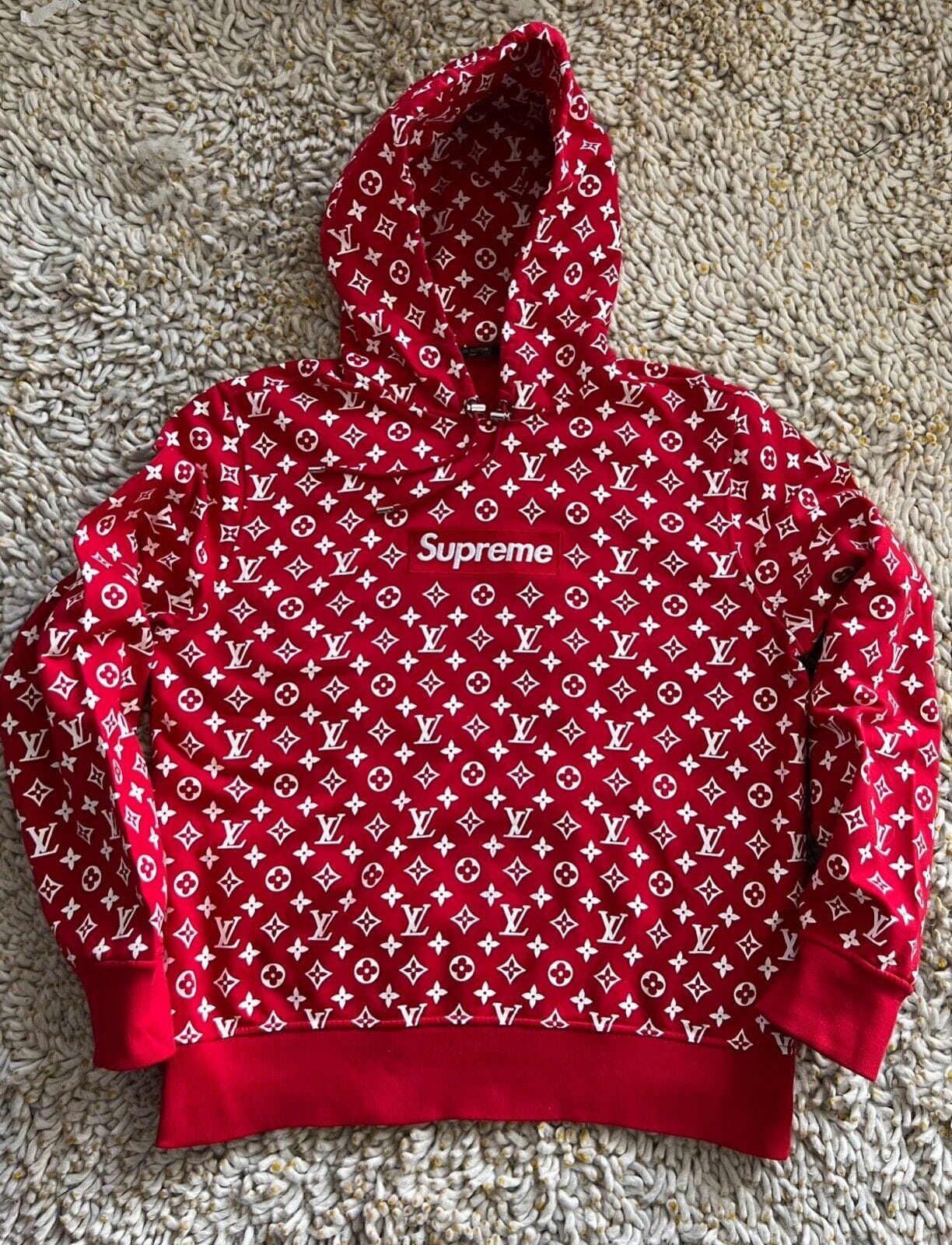 SUPREME LOUIS VUITTON HOODIE 100% AUTHENTIC PRE-OWNED AMAZING CONDITION  AAA+++ | eBay