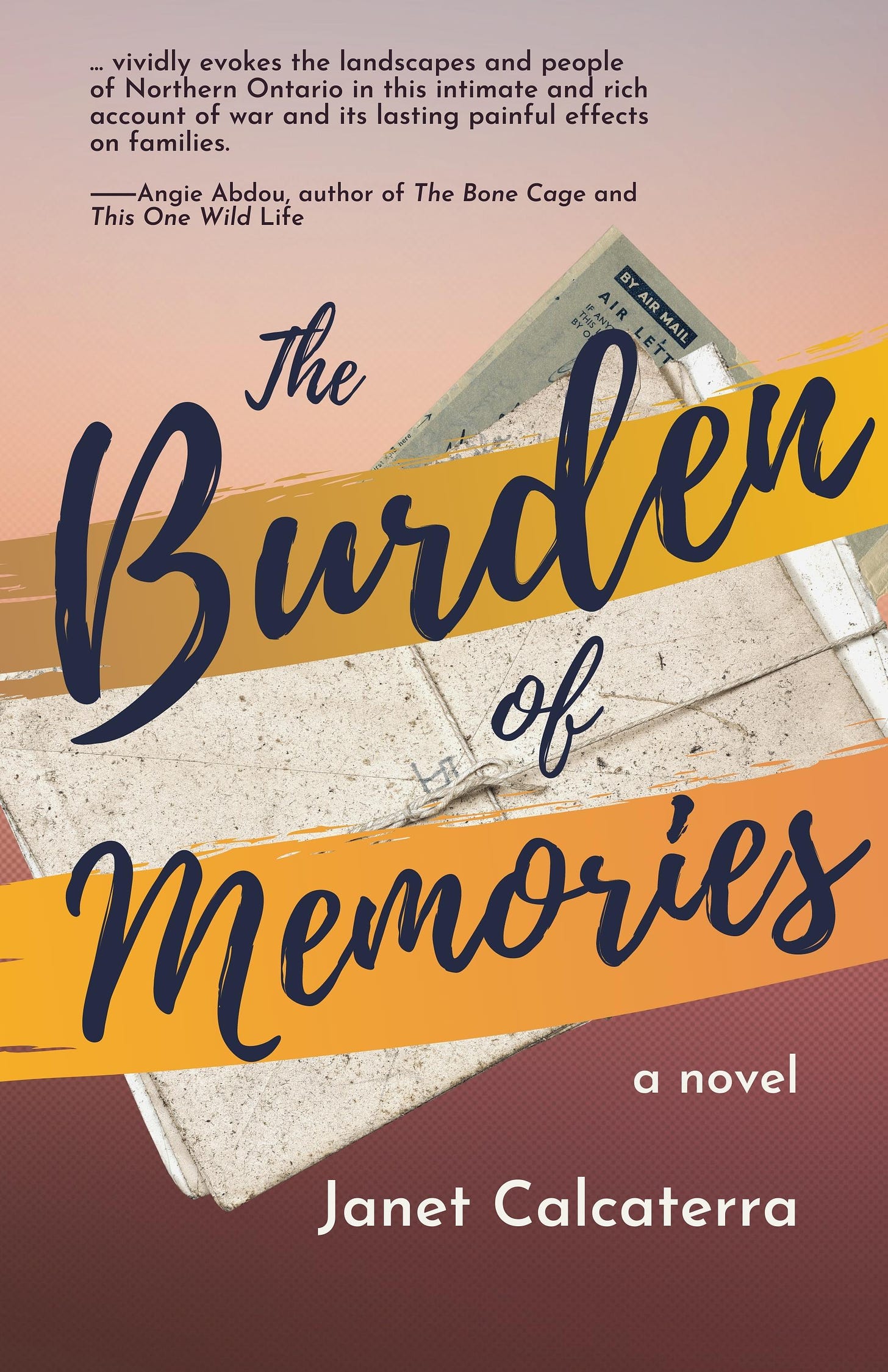 Cover Art The Burden of Memories