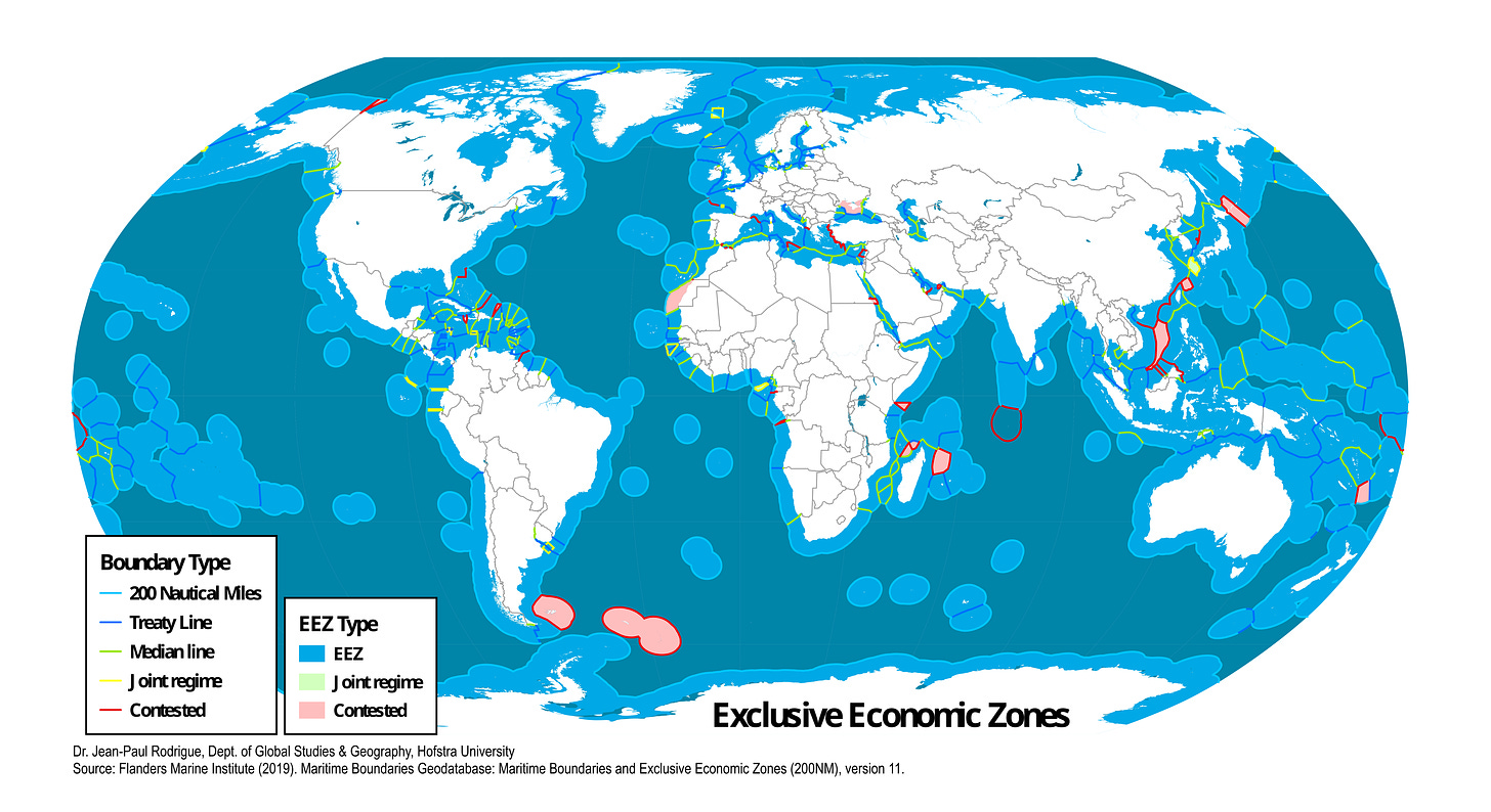 Exclusive economic zone - Wikipedia