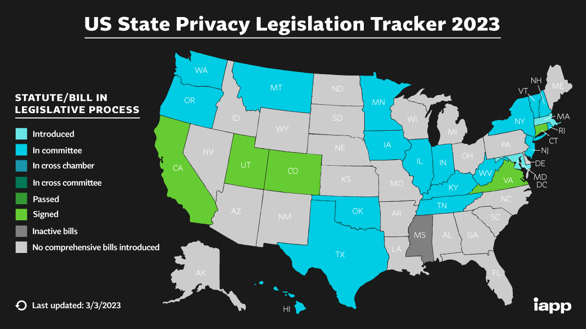 US State Privacy Legislation Tracker