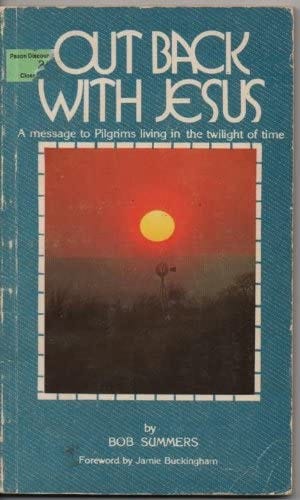 book cover -- out back with jesus