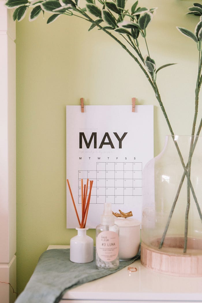 May Calendar