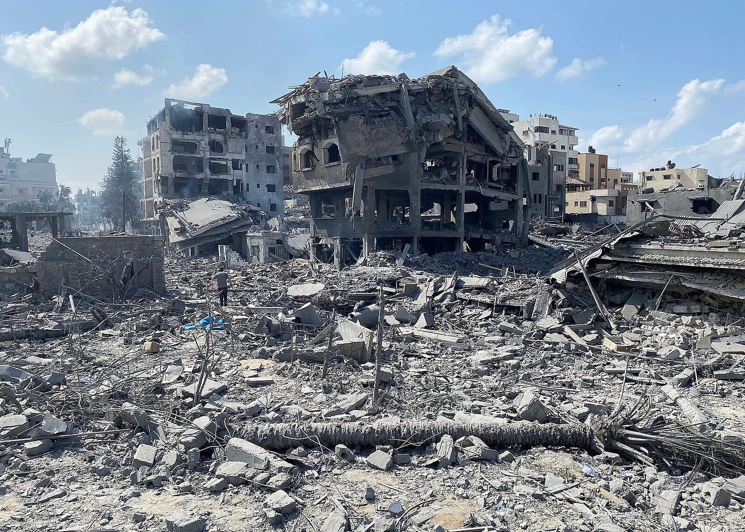 Scouring for Meaning, and Hope, in the Rubble of Gaza – The Cairo Review of  Global Affairs