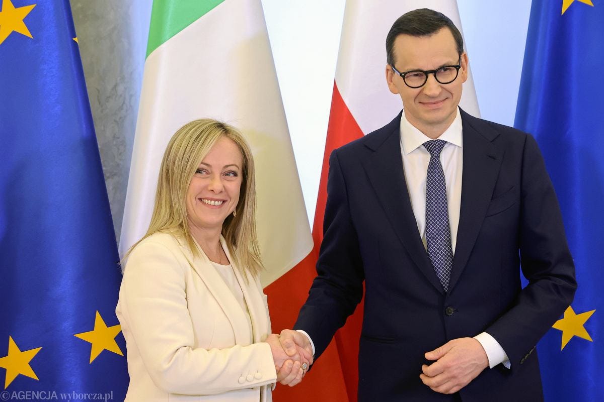 Morawiecki and Meloni agree on migration