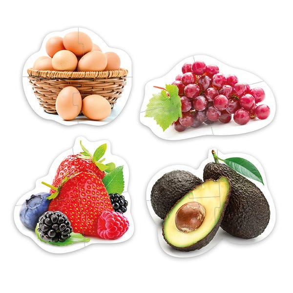 BABY PUZZLES ALIMENTOS SANOS