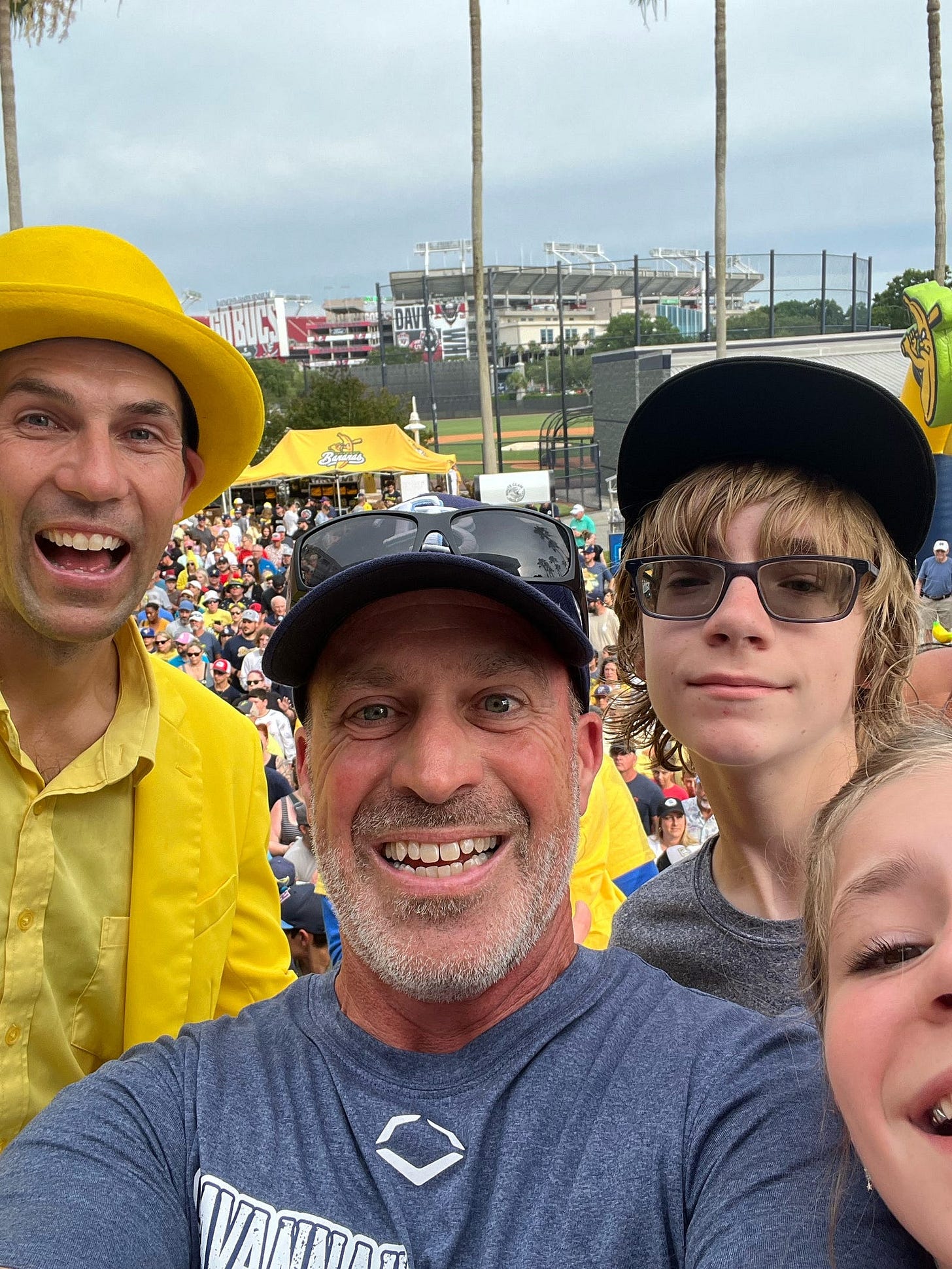 Me and my kids with Jesse Cole