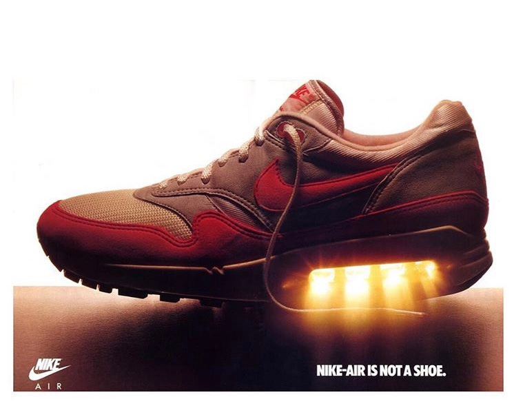 Nike Air Max 1 ad in 1987