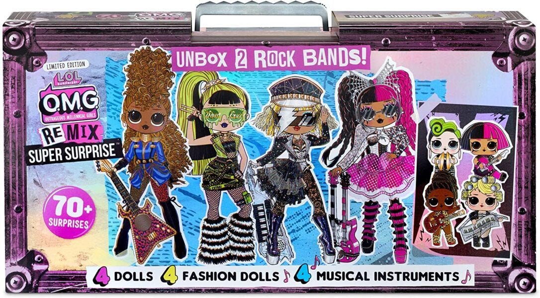 L.O.L. Surprise OMG REMIX Dolls hottest toys for 2020 holiday gifts