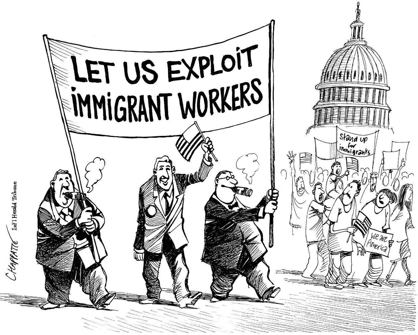 Republicans want to restrict immigration to be able to exploit workers