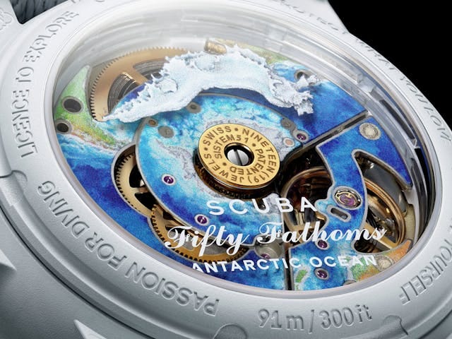 Blancpain & Swatch Unite For The Bioceramic Fifty Fathoms Capsule ...