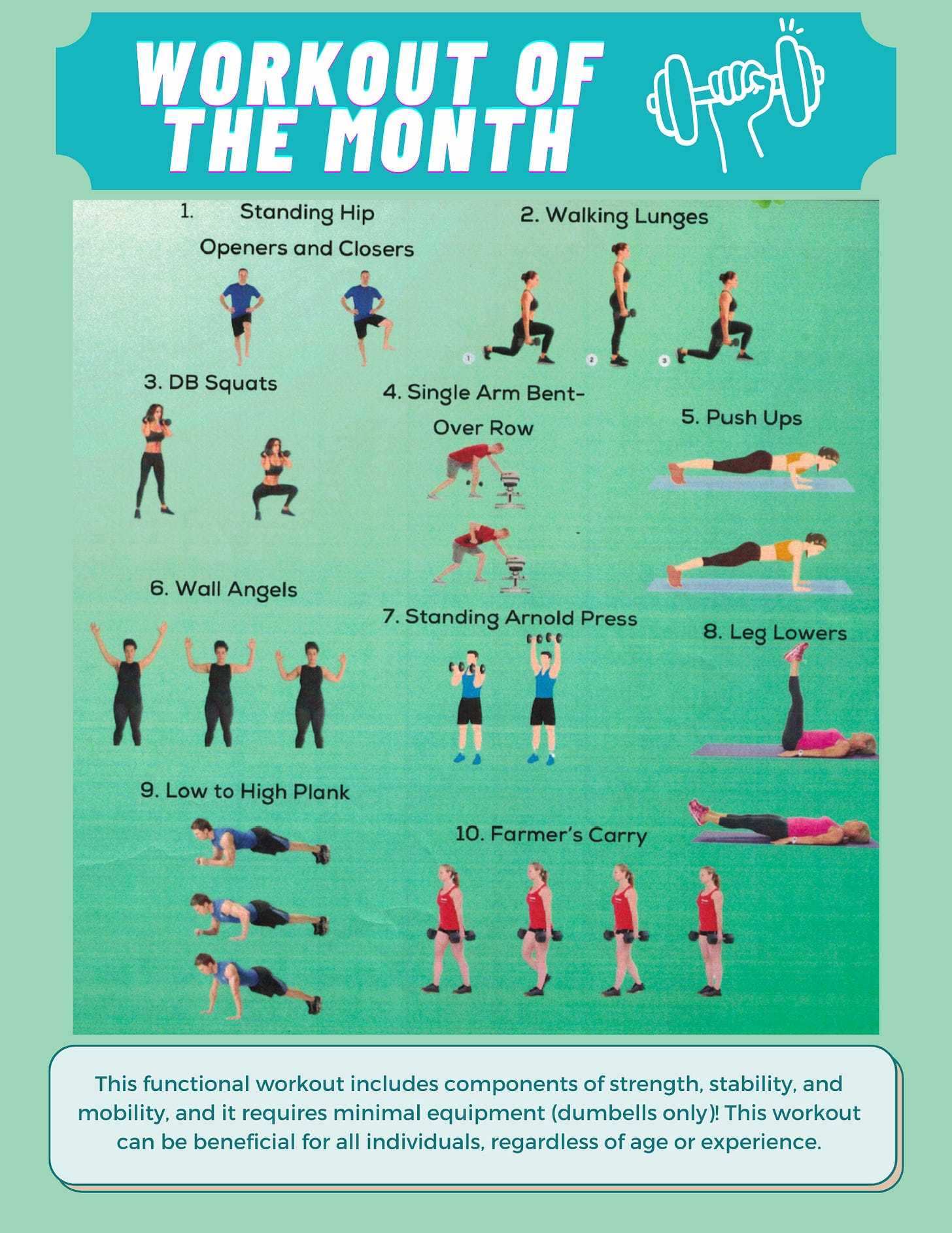 WORKOUT OF THE MONTH