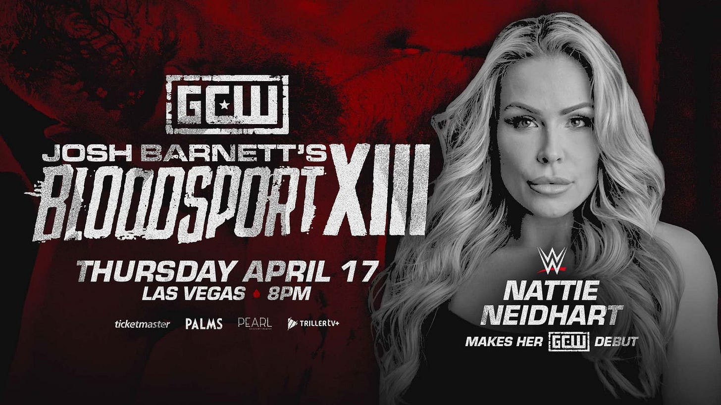 Natalya set to compete at Josh Barnett's Bloodsport XIII - F4W/WON