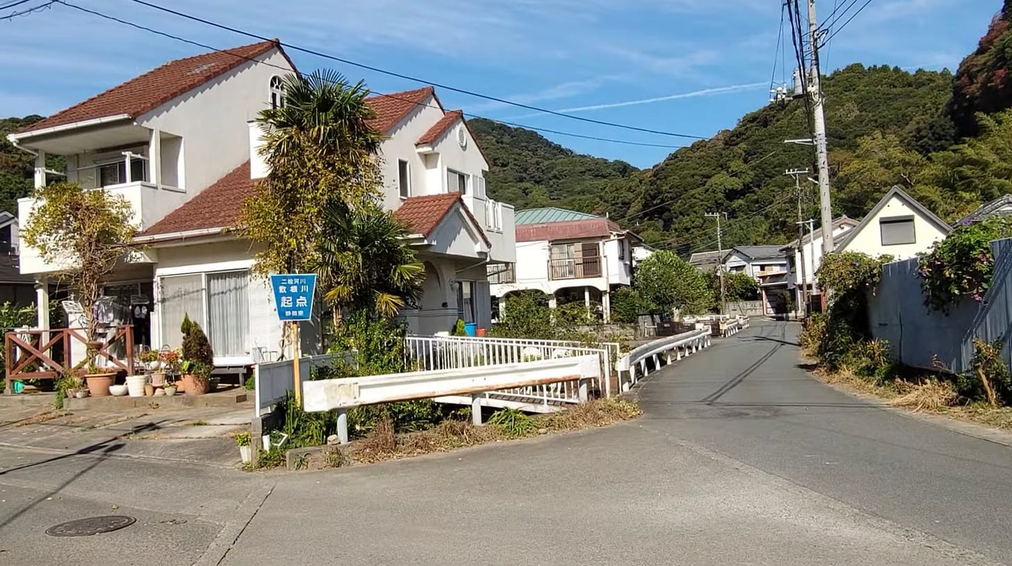 Pallet Town, represented as Shimoda City in the Shizouka Prefecture