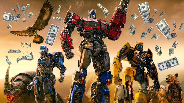 Transformers Rise of the Beasts poster 