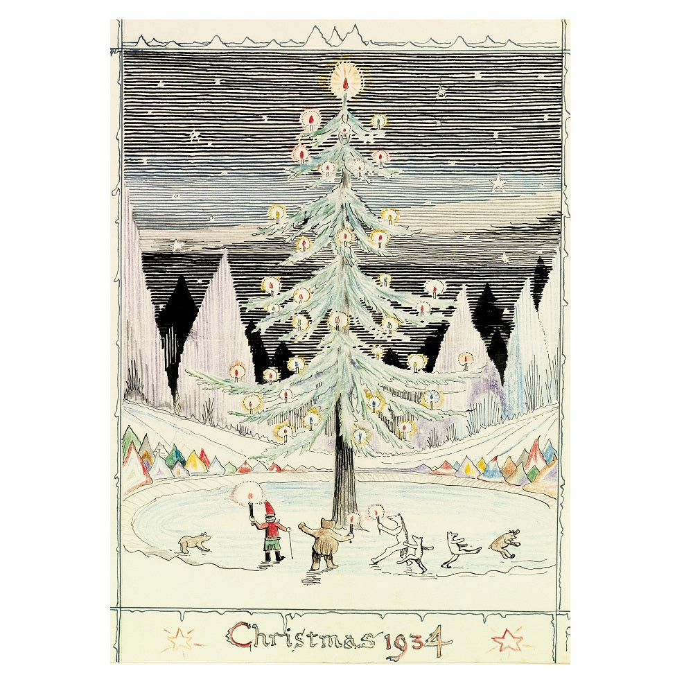 Norwegian Christmas Tree Dressed for the Boxing Day Party' Christmas –  Bodleian Libraries