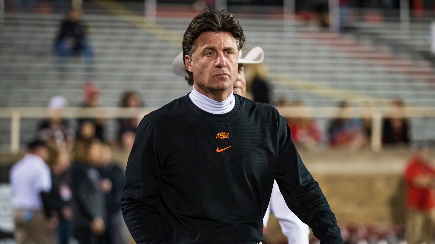 Oklahoma State's Mike Gundy steadies program after tumultuous 2020 - NBC  Sports