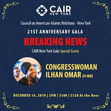 Congresswoman Ilhan Omar (D-MN) will be a Special Guest — CAIR NY