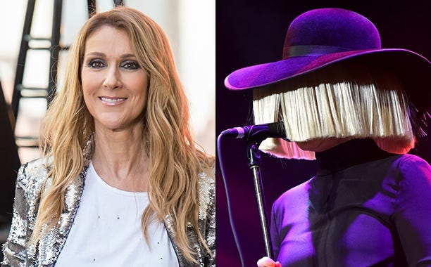 celine dion loves sia