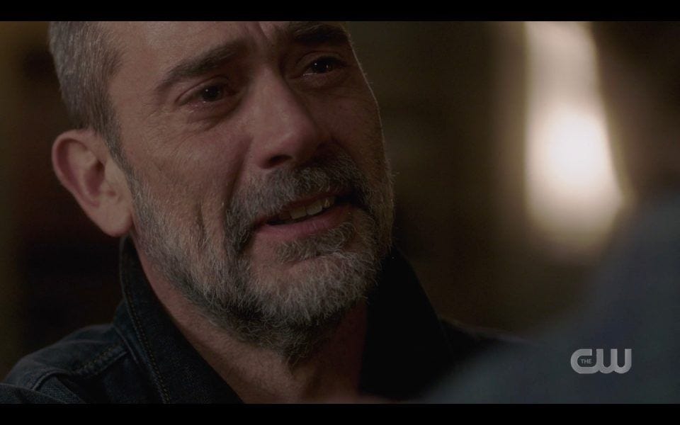 spn 1413 john winchester soulful look at sam