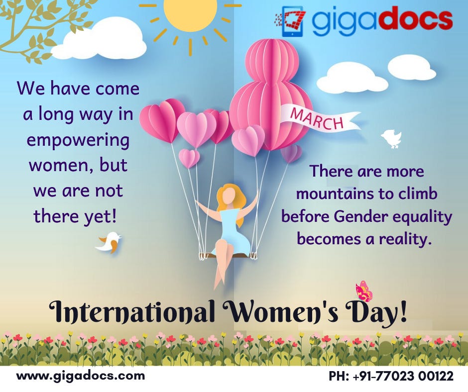 Celebrating the Modern Women this International Women's Day - Gigadocs - Online Appointment with Best Doctors | Blogs