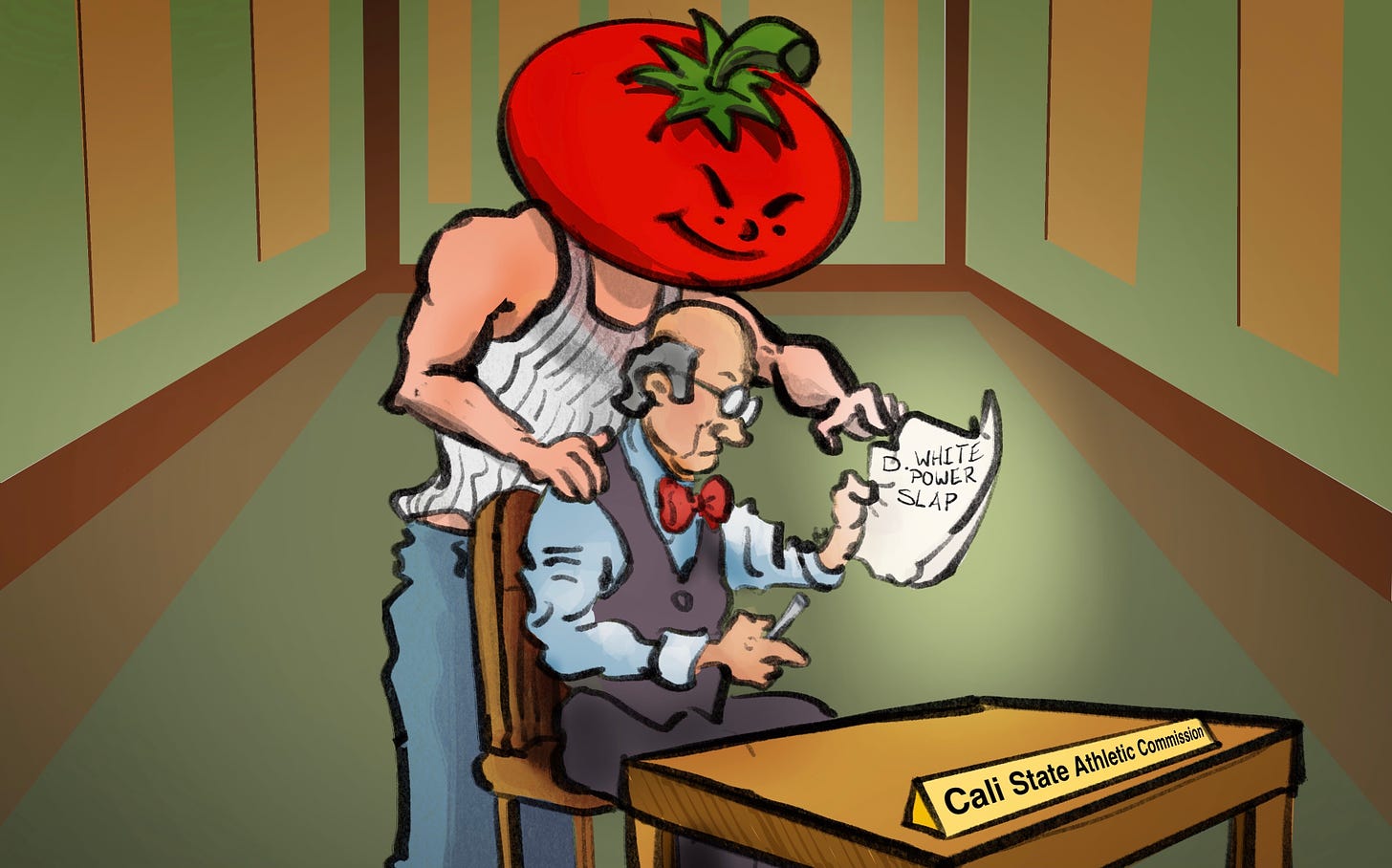 The tomato gets the CSAC to sign off on power slap by Chris Rini