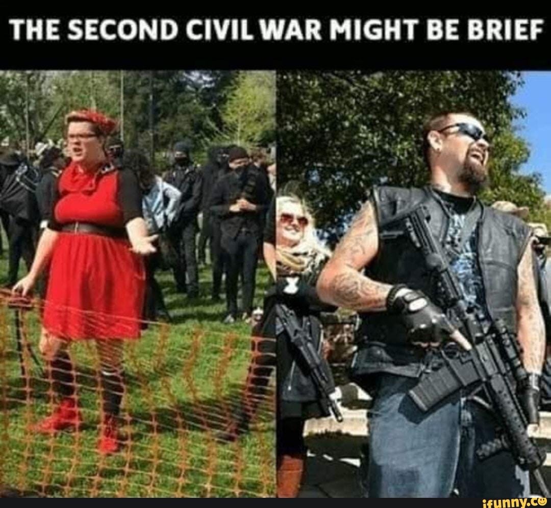 There is no “second Civil War”! : r/TheRightCantMeme