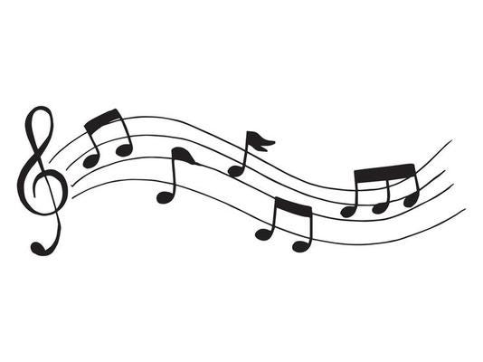 Free musical notes - Vector Art