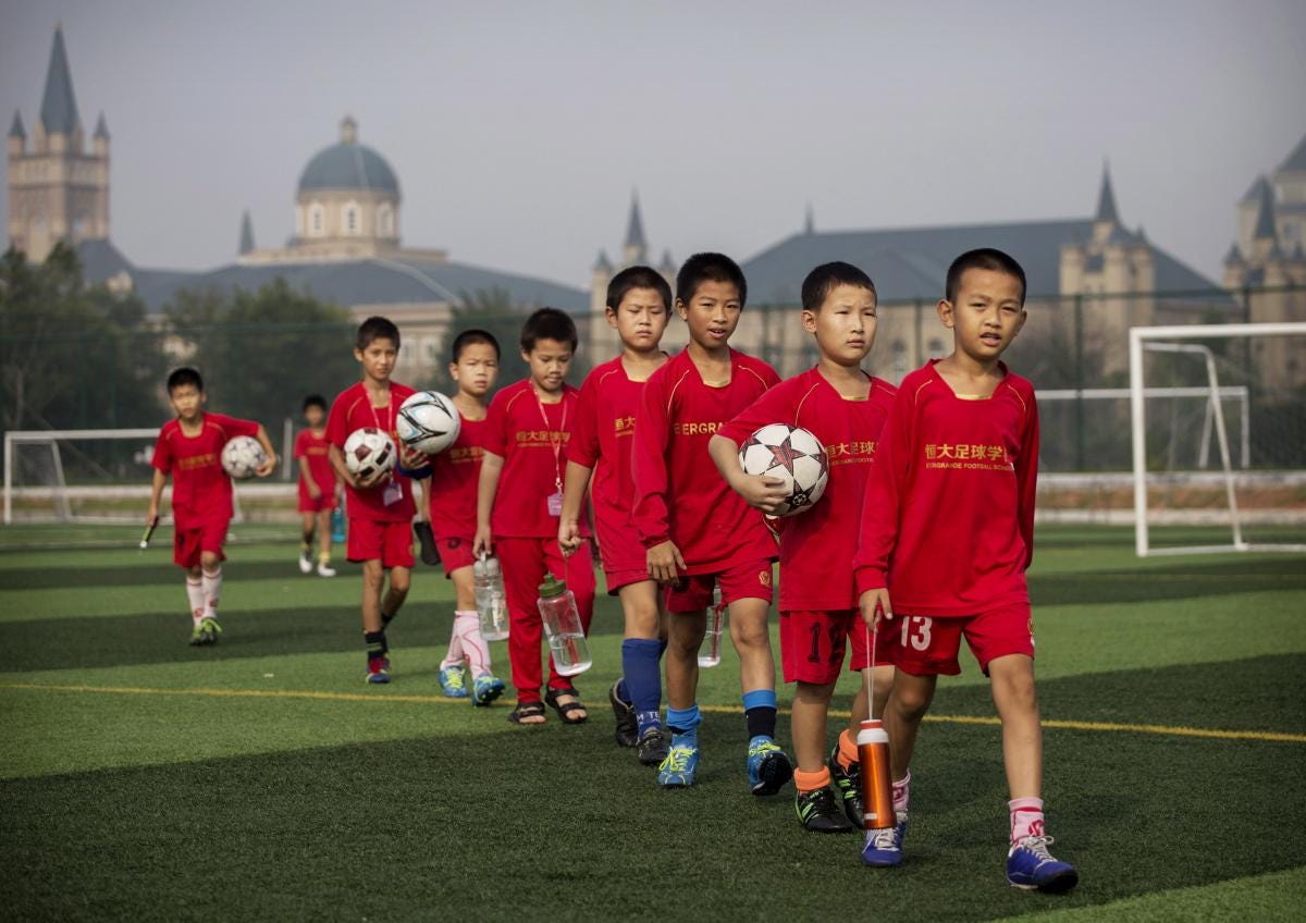 The story of Chinese football