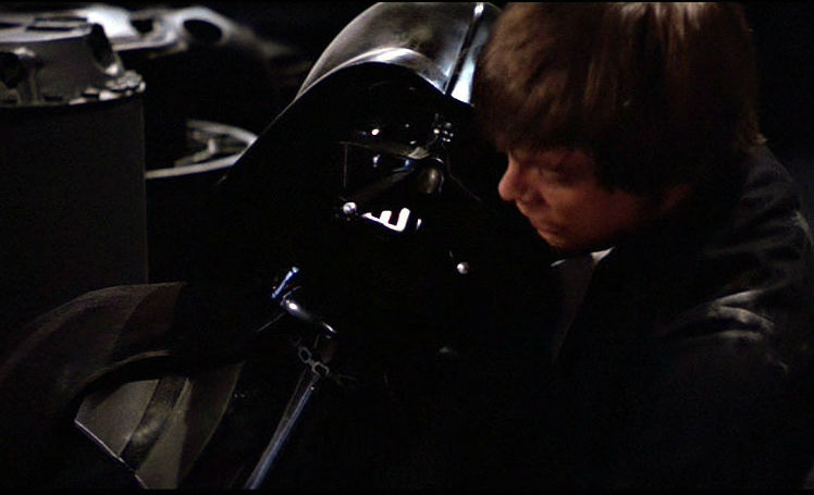 Luke holds Vader | The Nef Chronicles