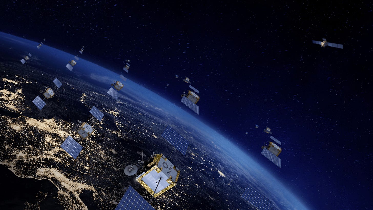Eutelsat ed Intelsat collaborano per la costellazione OneWeb