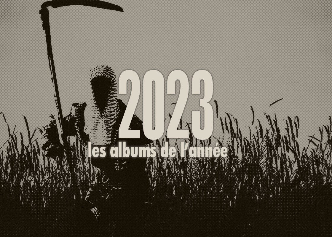 Visuel du Bilan 2023 des albums de l'année