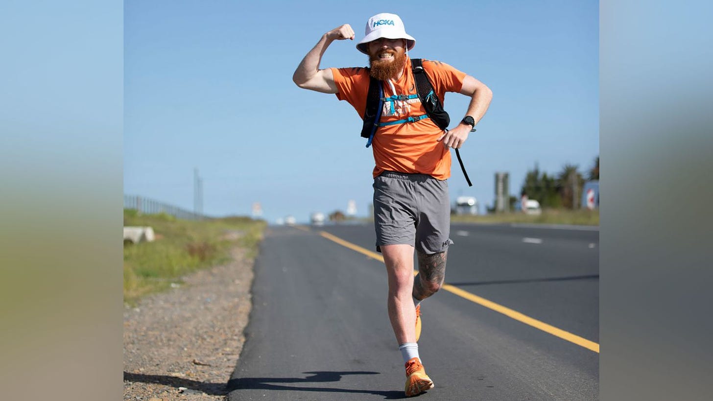 How one man is attempting to run the length of Africa … in just 240 days |  CNN